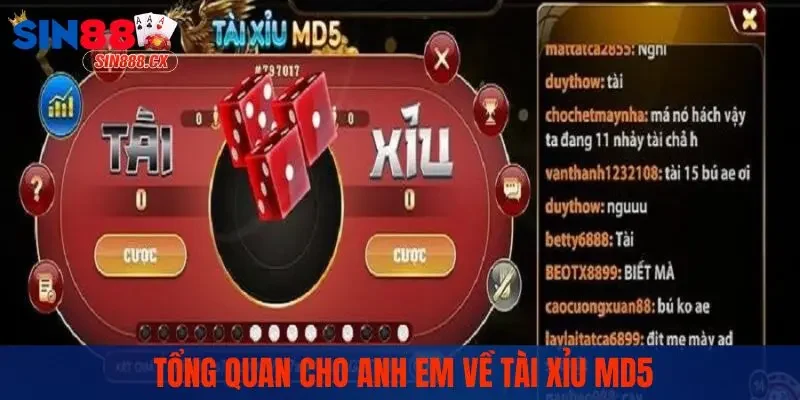 Tổng quan cho anh em về Tài Xỉu MD5